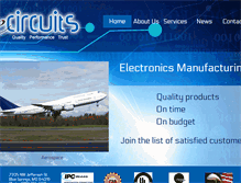 Tablet Screenshot of ecircuitsusa.com